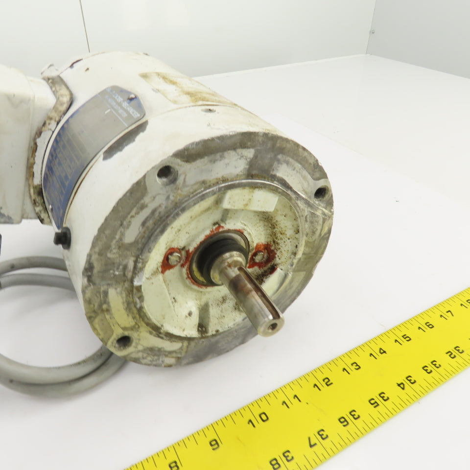 Baldor VWDM3538 1/2HP Washdown Duty AC Motor 1740RPM 230/460V 3PH (BENT SHAFT)