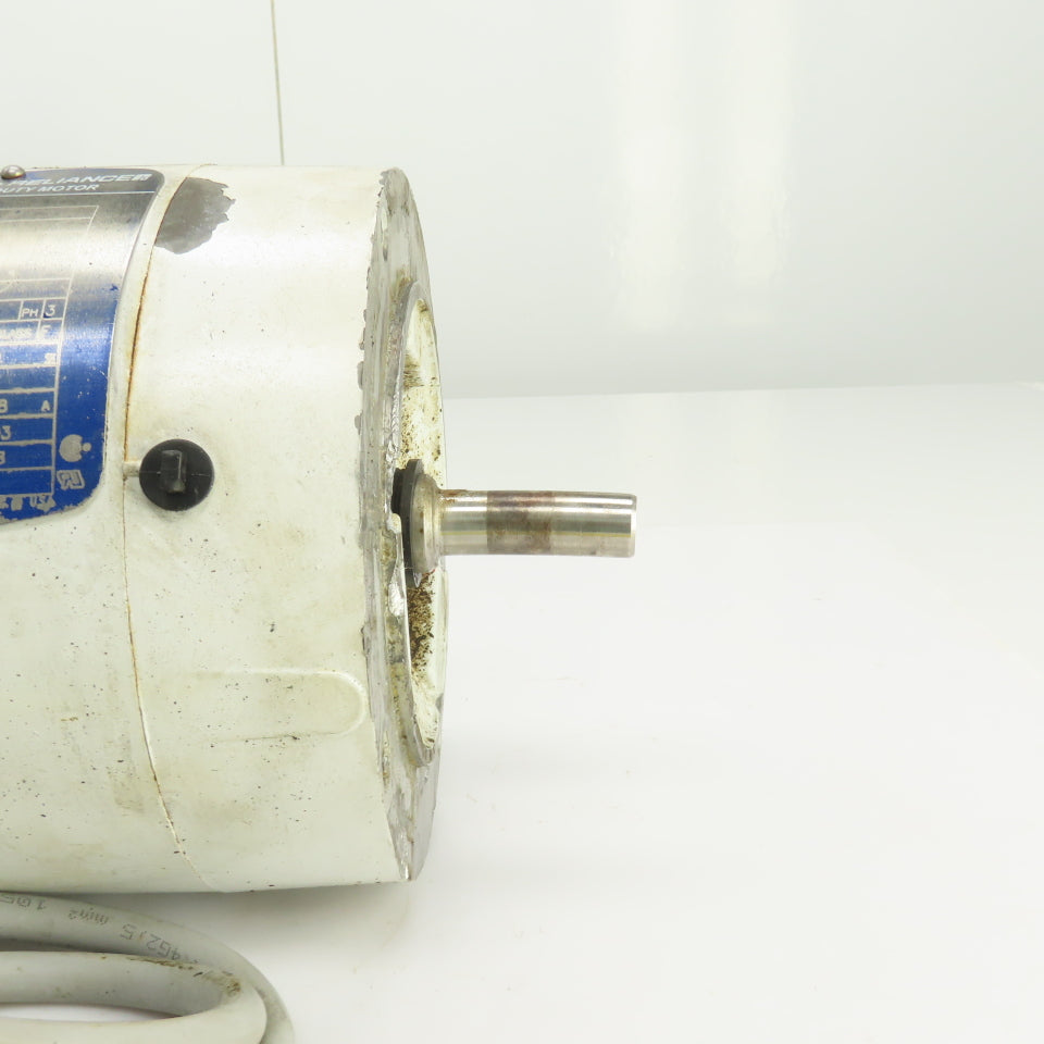 Baldor VWDM3538 1/2HP Washdown Duty AC Motor 1740RPM 230/460V 3PH (BENT SHAFT)