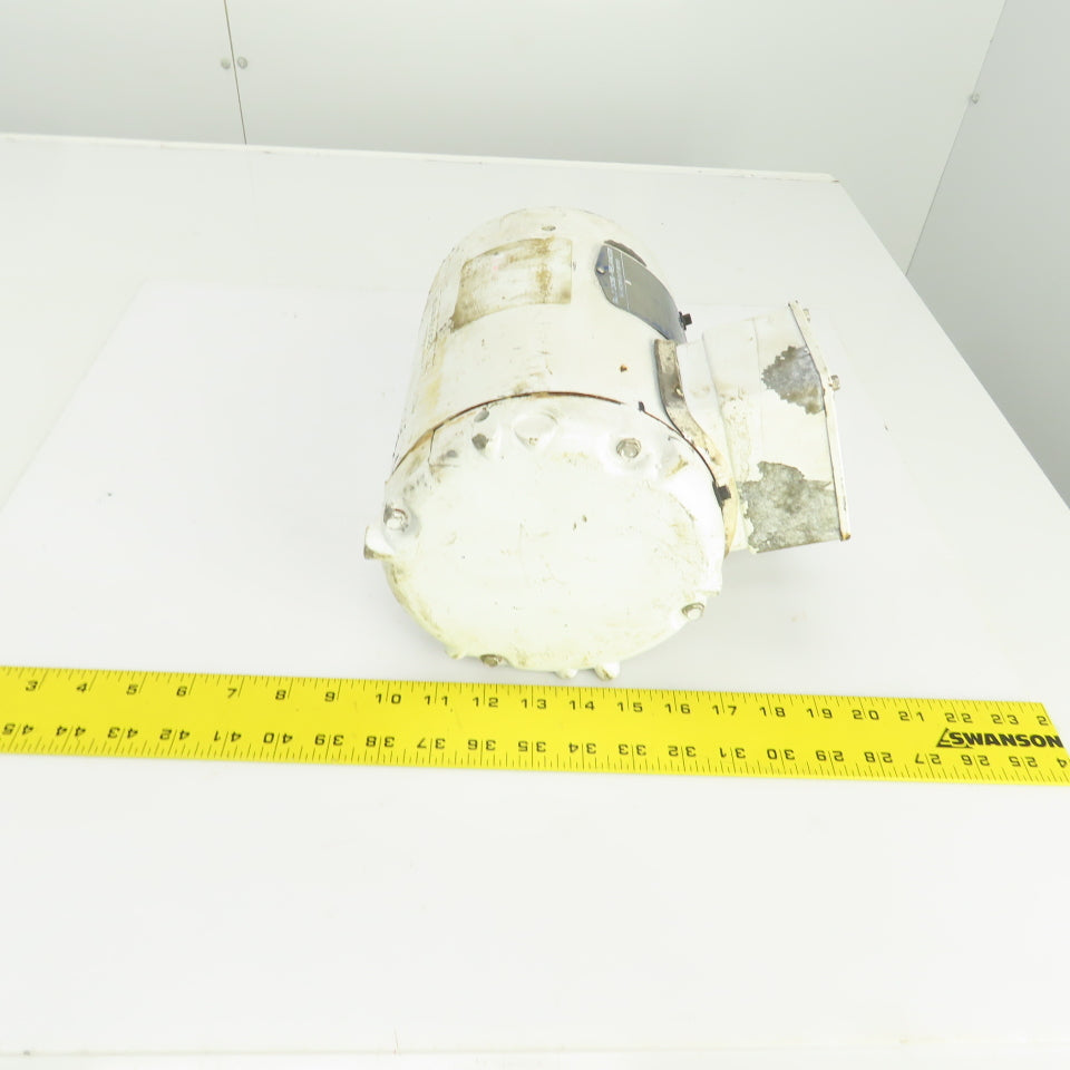 Baldor VWDM3538 1/2HP Washdown Duty AC Motor 1740RPM 230/460V 3PH (BENT SHAFT)