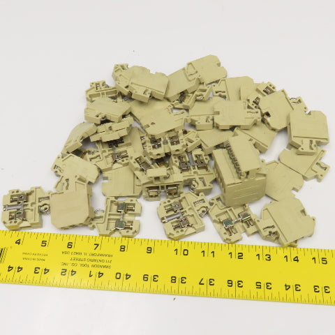 Klippon SAK6N Wire Terminal Block 600V 47A Lot Of 50