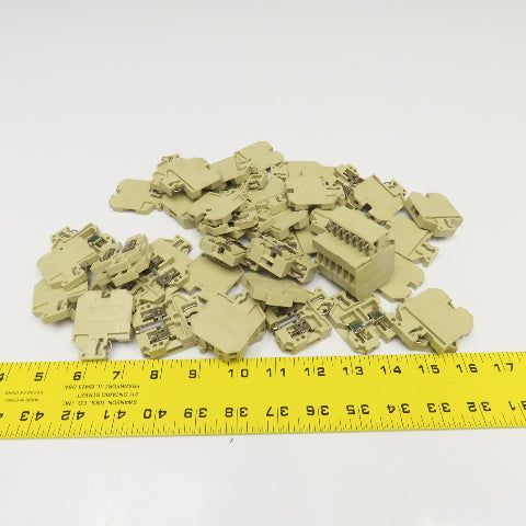 Klippon SAK6N Wire Terminal Block 600V 47A Lot Of 50