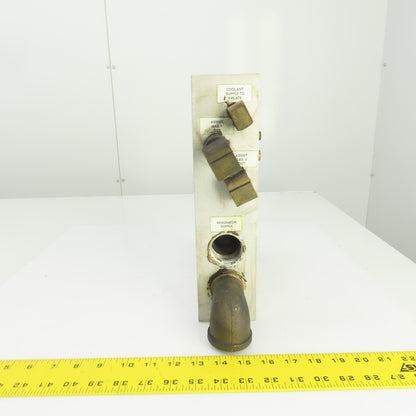 26 Port Aluminum Body Pneumatic Supply Manifold 1/4", 3/8", 1-1/4" NPT
