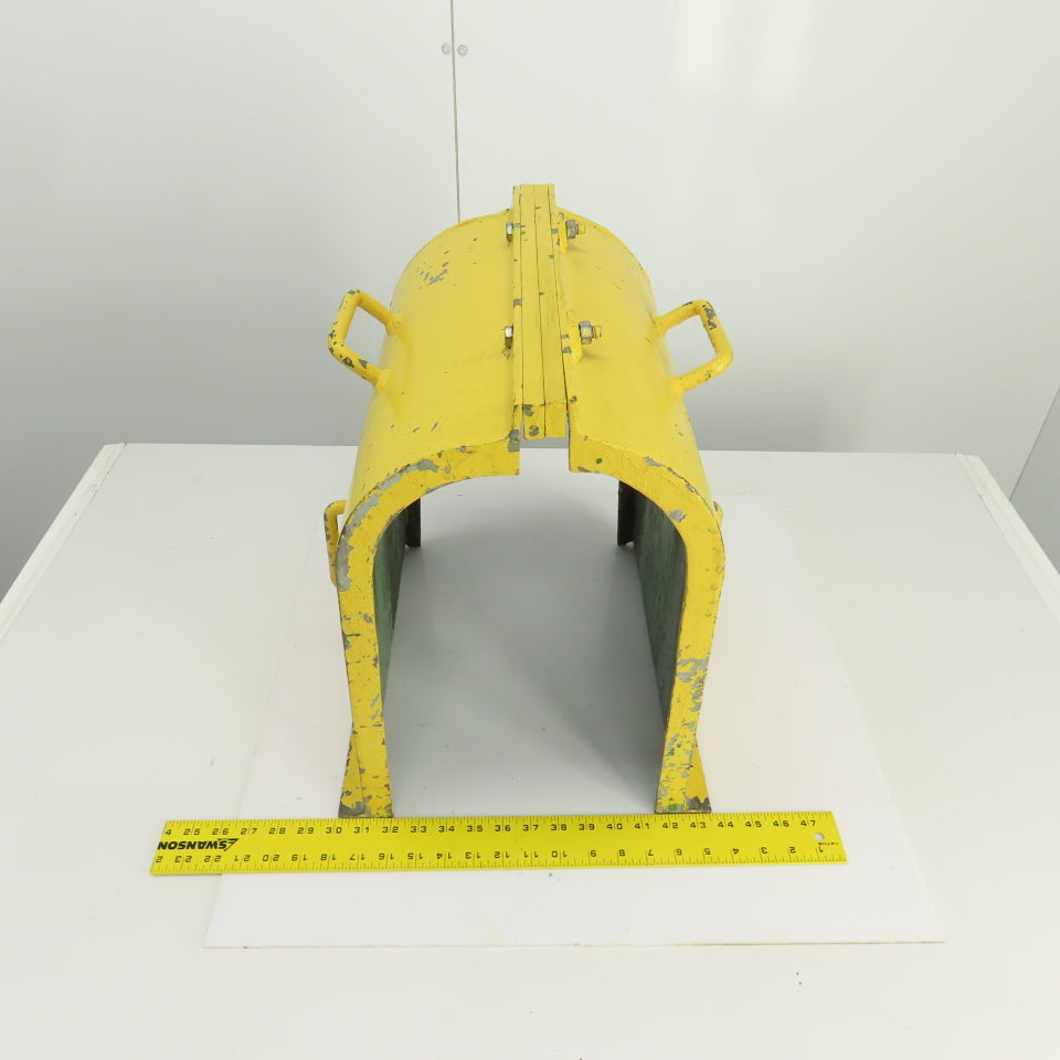 Equipment Machine Belt/Sprocket Safety Guard Bolt-Down Cover Up To 9" Pulleys