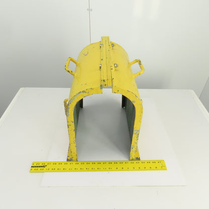 Equipment Machine Belt/Sprocket Safety Guard Bolt-Down Cover Up To 9" Pulleys
