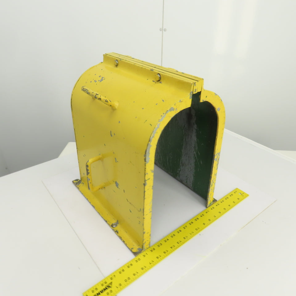 Equipment Machine Belt/Sprocket Safety Guard Bolt-Down Cover Up To 9" Pulleys
