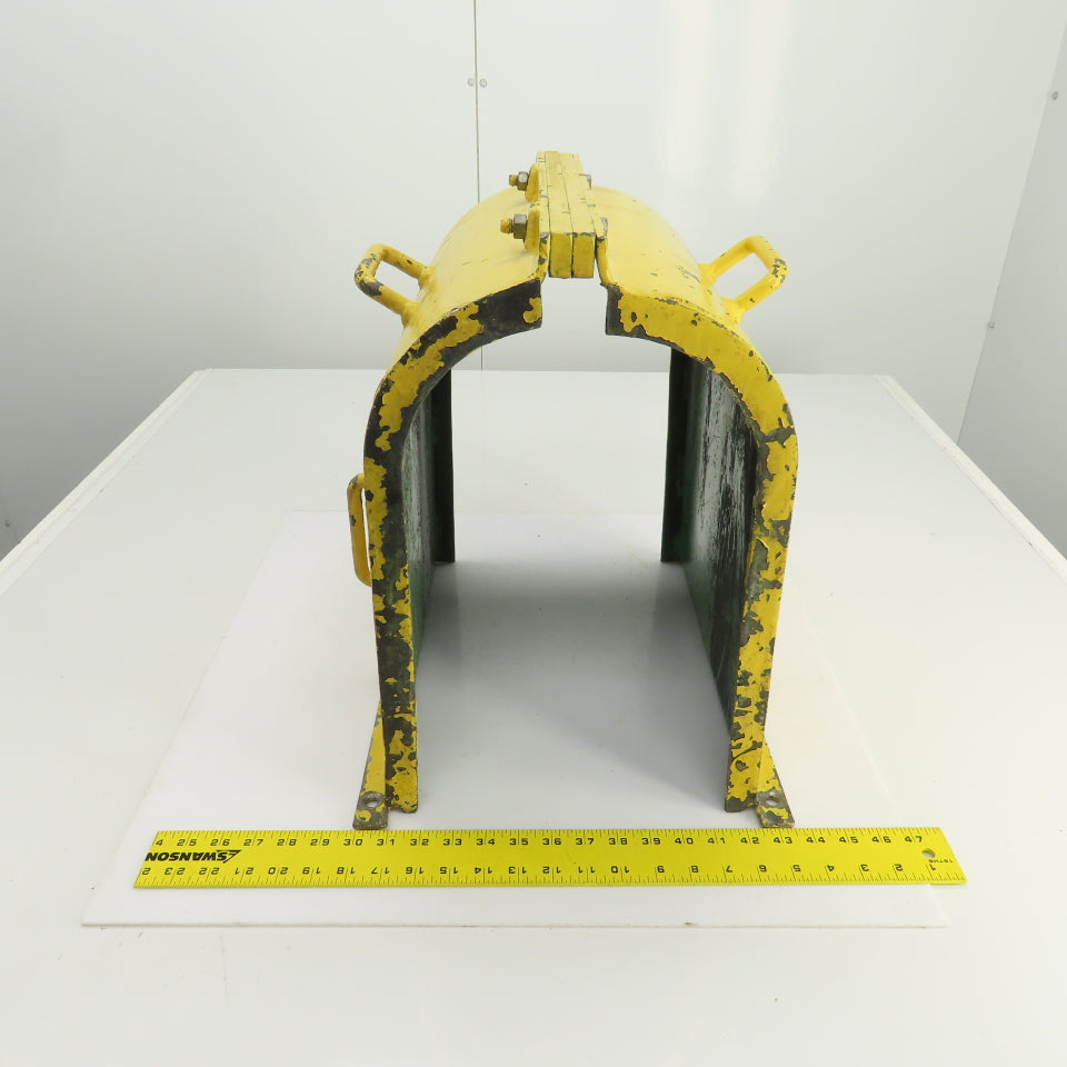 Equipment Machine Belt/Sprocket Safety Guard Bolt-Down Cover Up To 9" Pulleys