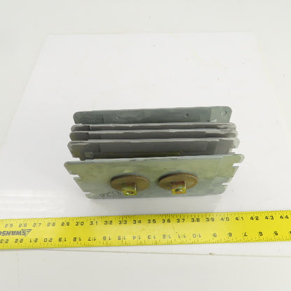 1006003 4 Pole Busbar Connecters/Conductor 9-3/4" L x 6" W