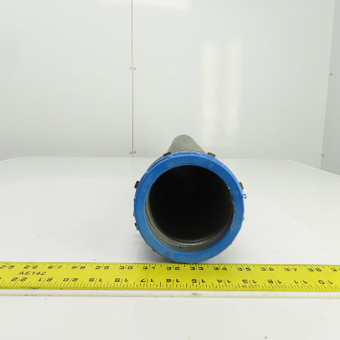 4" ID Corrugated Galvanized Steel Flexible Protective Hose 40-1/2" OAL
