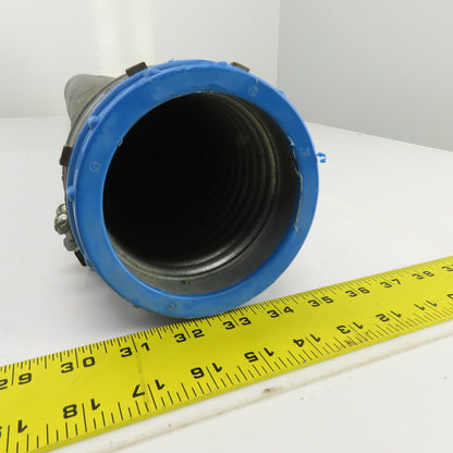 4" ID Corrugated Galvanized Steel Flexible Protective Hose 40-1/2" OAL