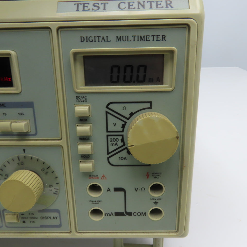 Tenma 72-710 Bench Test Center Digital Multimeter 115V W/ Manual