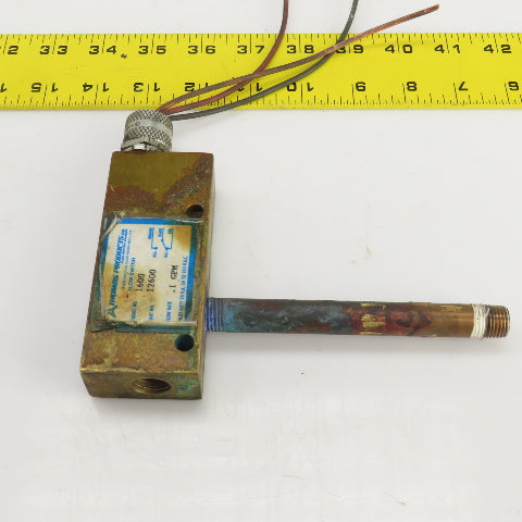 Thomas 12600 1600 Liquid Or Gas Flow Switch 0.1GPM 50-240VAC