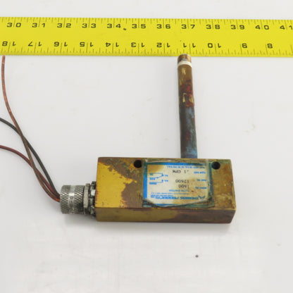 Thomas 12600 1600 Liquid Or Gas Flow Switch 0.1GPM 50-240VAC