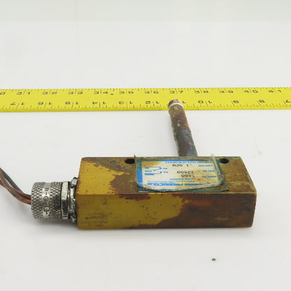 Thomas 12600 1600 Liquid Or Gas Flow Switch 0.1GPM 50-240VAC