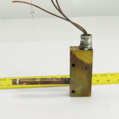 Thomas 12600 1600 Liquid Or Gas Flow Switch 0.1GPM 50-240VAC