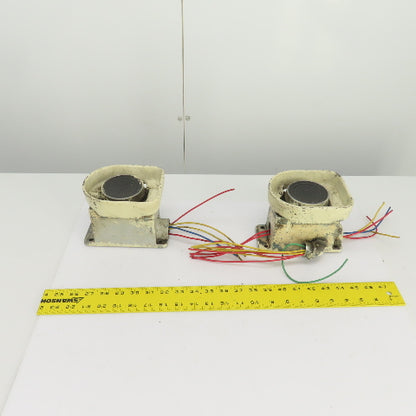 Okuma MX-55VB Two Hand Push Button Control Switches Voltage Unknown Lot Of 2