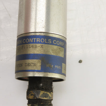 Whitman J205LG-2S-F11L48-X High Pressure Switch 3000PSIG Max 115VAC