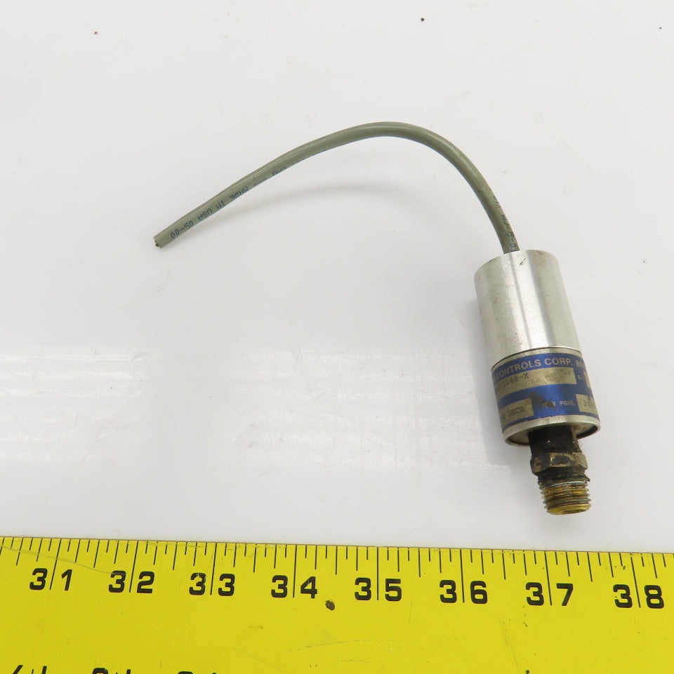 Whitman J205LG-2S-F11L48-X High Pressure Switch 3000PSIG Max 115VAC