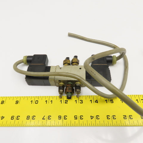 SMC VFS1220 5/2 Way Pneumatic Solenoid Directional Valve 120V
