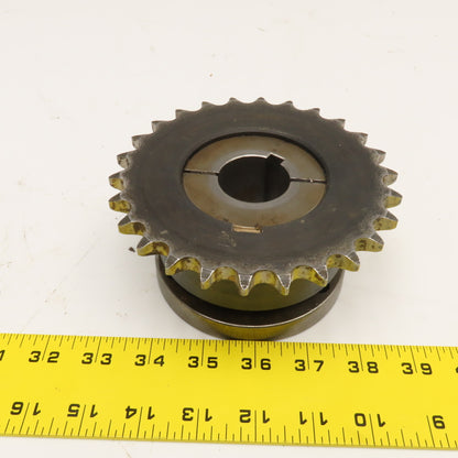 Browning Q1-1-3/8x5/16 H50Q26 Roller Chain Sprocket Split Taper Bushing
