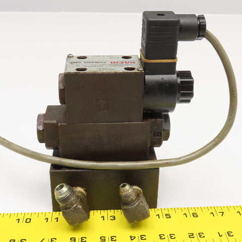 Nachi SLD-G01-A3X-C1-11 OPC-G01-B1-20 2 Way Solenoid Modulator Valve 110V Coil