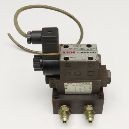 Nachi SLD-G01-A3X-C1-11 OPC-G01-B1-20 2 Way Solenoid Modulator Valve 110V Coil