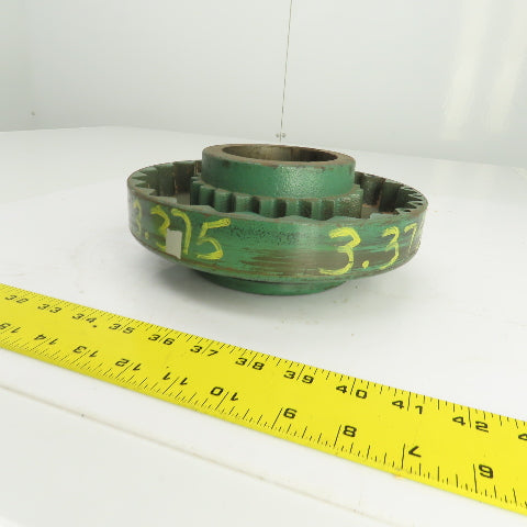 TB Woods 11S Sleeve Coupling Spacer Flange 3.375" 3-3/8" Bore 3600RPM