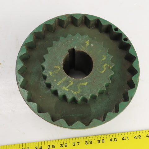 TB Woods 11C Sleeve Coupling Spacer Flange 2.125" 1-1/8" Bore 3600RPM