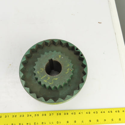 TB Woods 11C Sleeve Coupling Spacer Flange 2.125" 1-1/8" Bore 3600RPM
