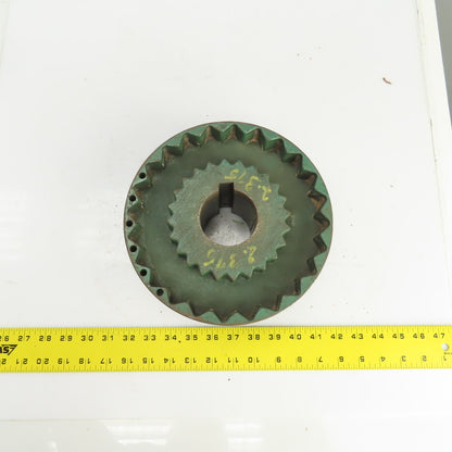 TB Woods 11C Sleeve Coupling Spacer Flange 2.375" 2-3/8" Bore 3600RPM