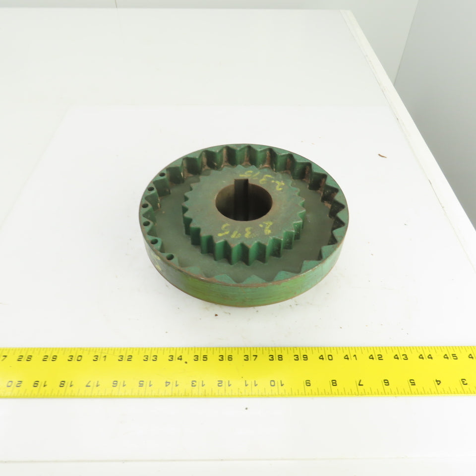 TB Woods 11C Sleeve Coupling Spacer Flange 2.375" 2-3/8" Bore 3600RPM