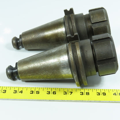 Universal Engineering 91954 CAT45 Collet Tool Holder W/Retention Knob Lot of 2