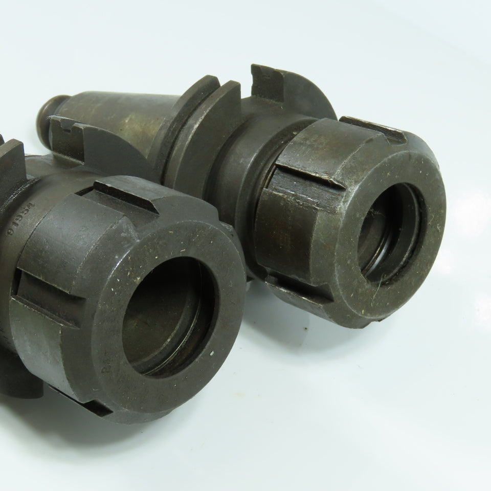 Universal Engineering 91954 CAT45 Collet Tool Holder W/Retention Knob Lot of 2