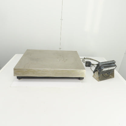 Rice Lake BM1824-200 Stainless Steel Bench Scale 200LB Cap GSE 350 Indicator 1PH