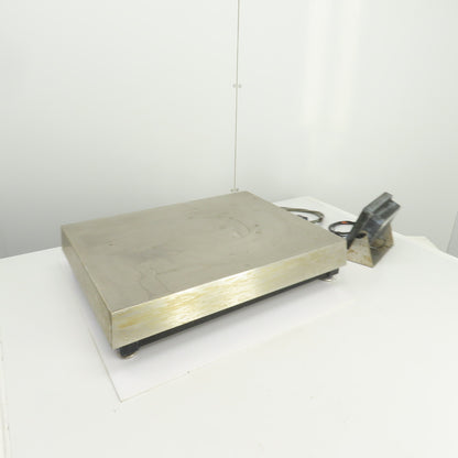 Rice Lake BM1824-200 Stainless Steel Bench Scale 200LB Cap GSE 350 Indicator 1PH