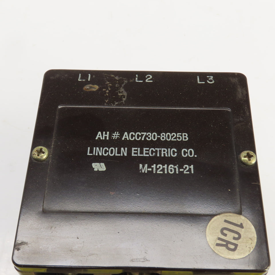 Lincoln Electric M-12161-21 AH# ACC730-8025B Contactor 120V Coil From A P.P 500
