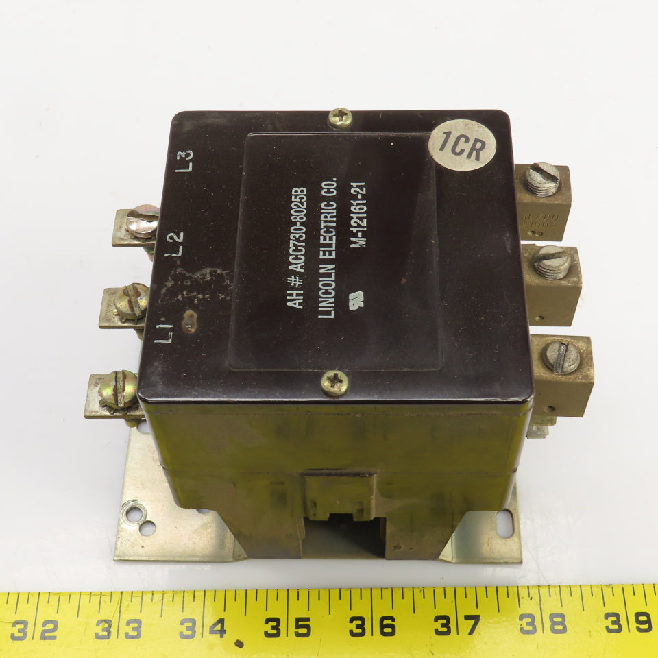 Lincoln Electric M-12161-21 AH# ACC730-8025B Contactor 120V Coil From A P.P 500
