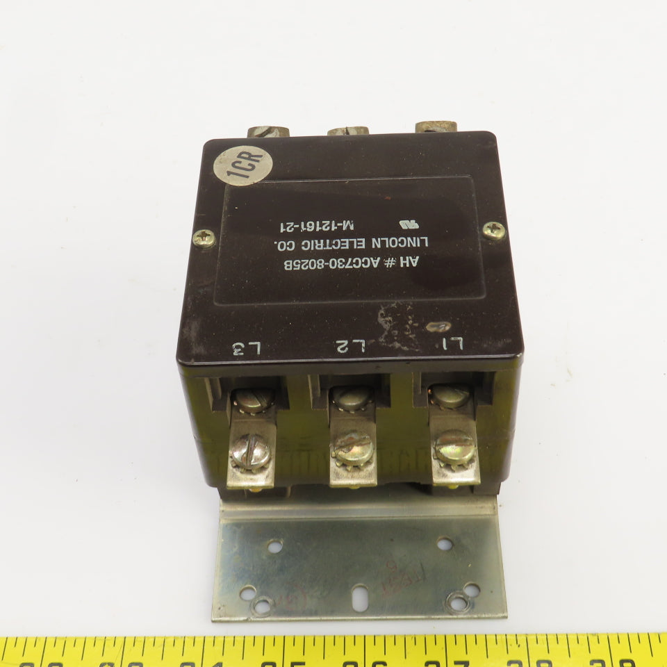 Lincoln Electric M-12161-21 AH# ACC730-8025B Contactor 120V Coil From A P.P 500