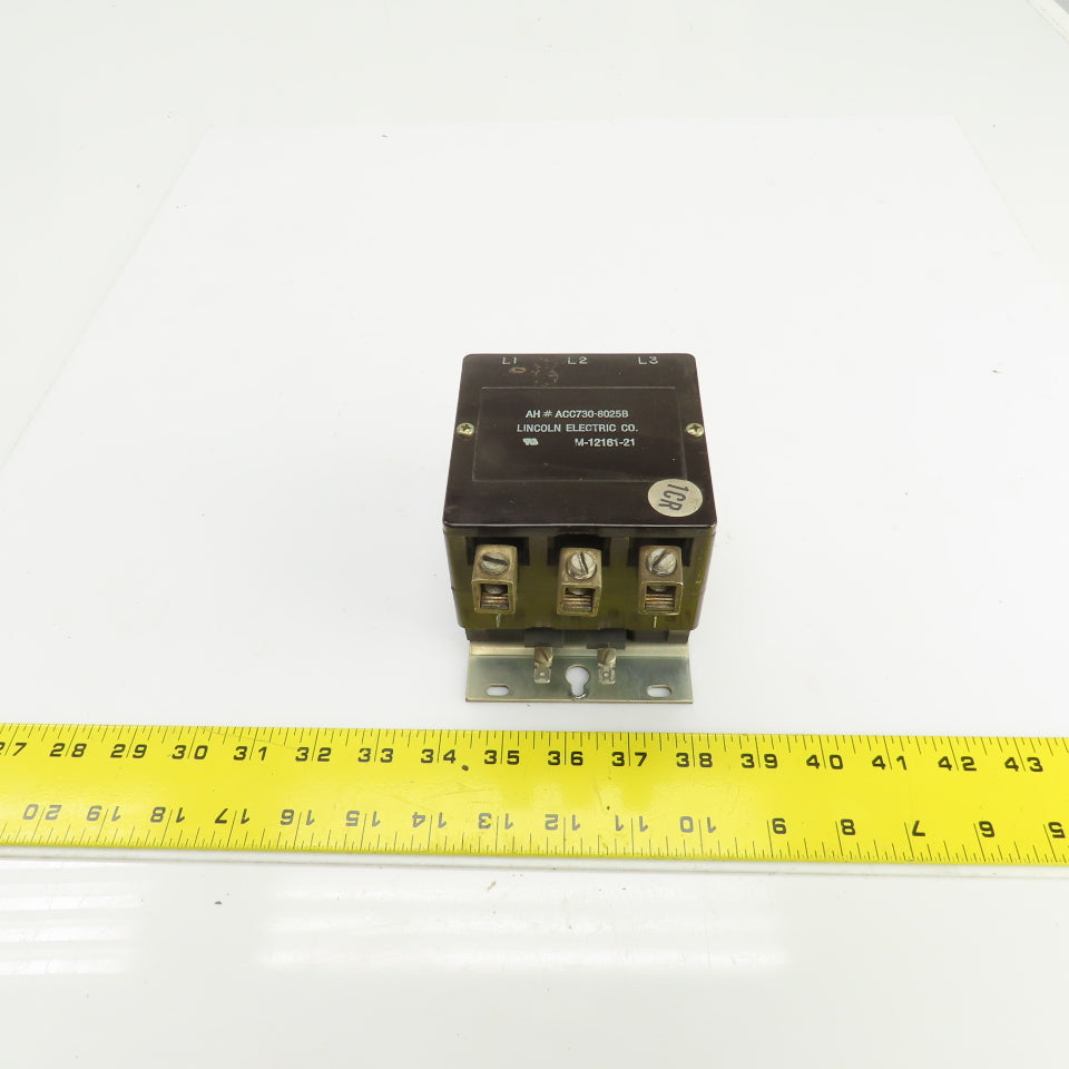 Lincoln Electric M-12161-21 AH# ACC730-8025B Contactor 120V Coil From A P.P 500