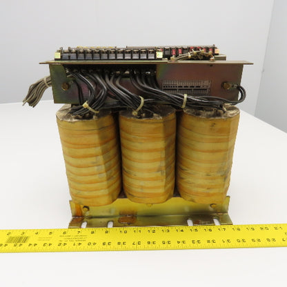 Fanuc A80L-0001-0420 6kVa Multi Tap Transformer 200-550V Pri 120/180-18V Sec