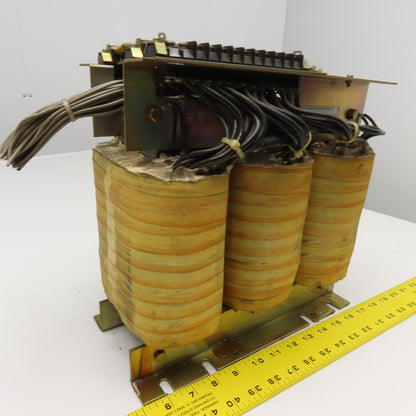 Fanuc A80L-0001-0420 6kVa Multi Tap Transformer 200-550V Pri 120/180-18V Sec