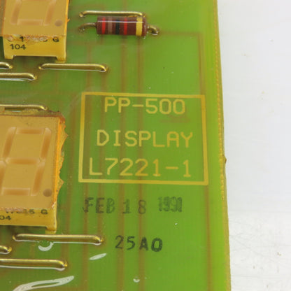 Lincoln L7221-1 Pulse Power 500 Display Circuit Board & Cover