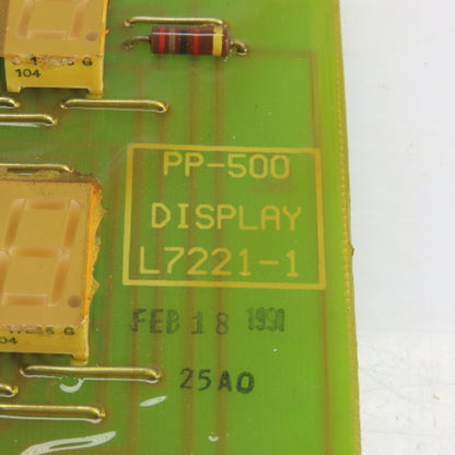 Lincoln L7221-1 Pulse Power 500 Display Circuit Board & Cover