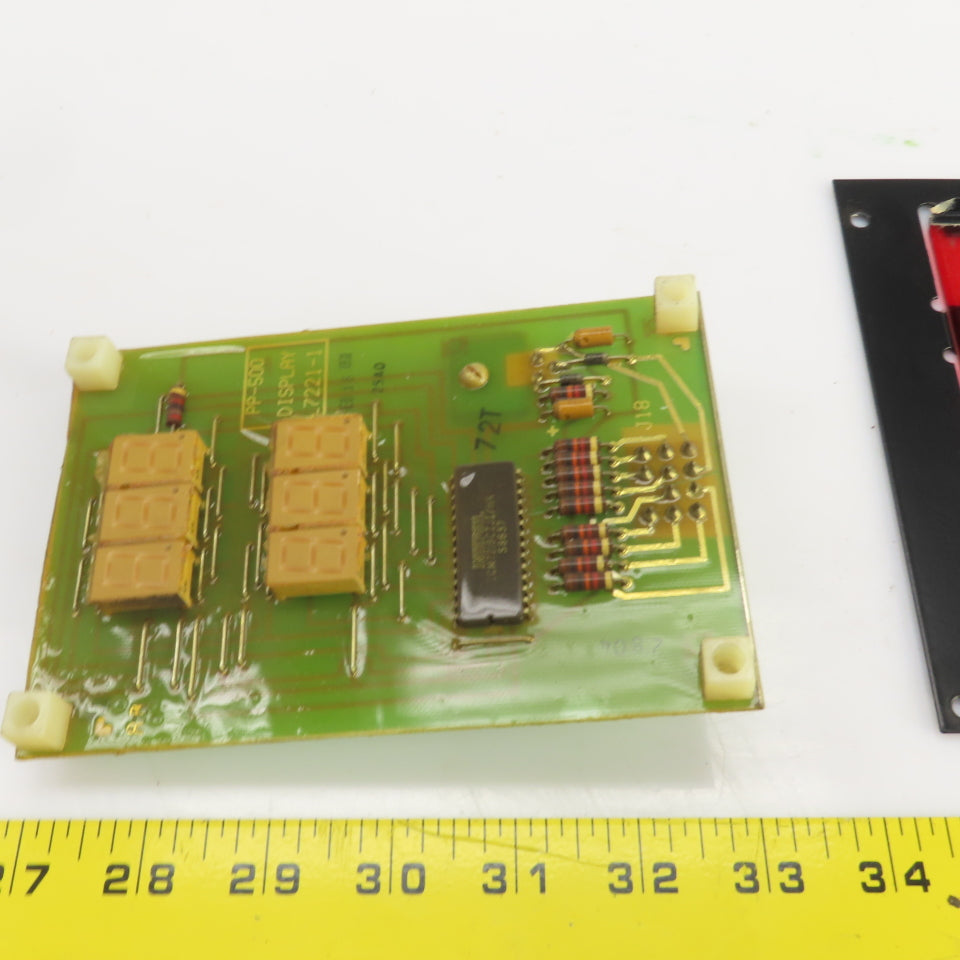 Lincoln L7221-1 Pulse Power 500 Display Circuit Board & Cover