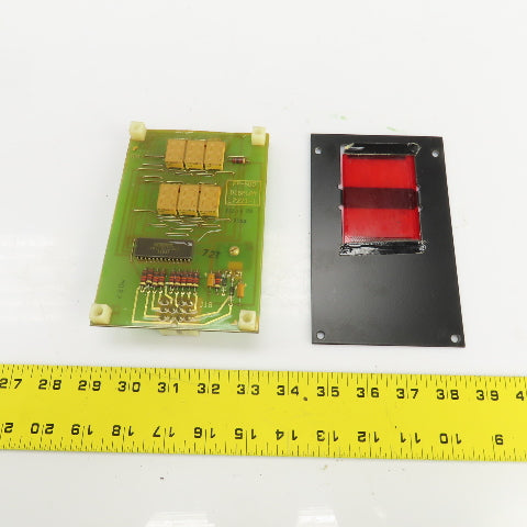 Lincoln L7221-1 Pulse Power 500 Display Circuit Board & Cover