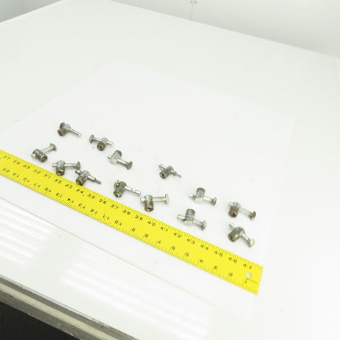 80/20 Standard T-Slot Anchor Fastener 20 Series Lot Of 13