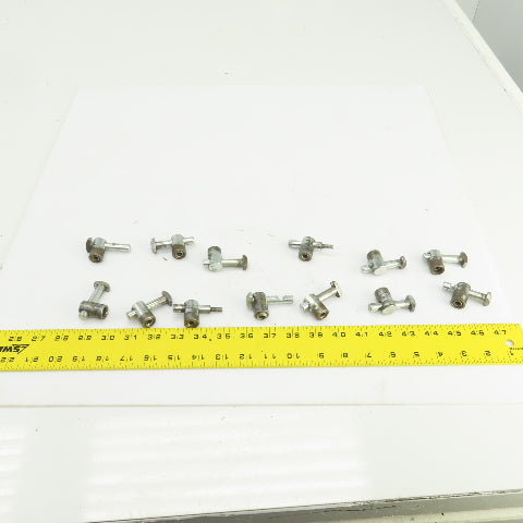 80/20 Standard T-Slot Anchor Fastener 20 Series Lot Of 13