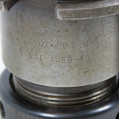 Valenite V45CT-10SG-40 CAT45 Collet Chuck Tool Holder Lot of 2