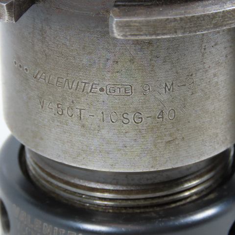 Valenite V45CT-10SG-40 CAT45 Collet Chuck Tool Holder Lot of 2