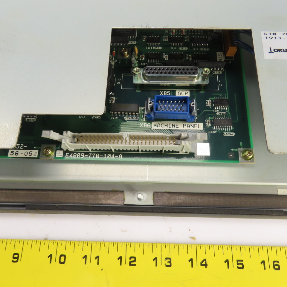 Okuma 1911-2631-53-051 OSP700B OSP-U10M Operator Control STN Panel Ver 1.0