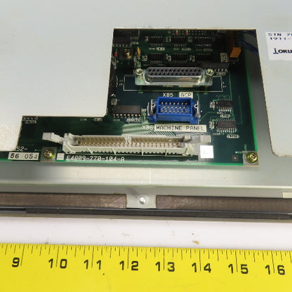 Okuma 1911-2631-53-051 OSP700B OSP-U10M Operator Control STN Panel Ver 1.0